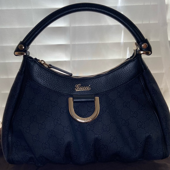 Gucci Guccissima Abbey D-Ring Shoulder Bag - Picture 1 of 11